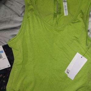 Lime green tank